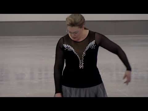 Riikka Nummi. Oberstdorf 2017. Bronze Ladies II - Artistic. 14 place