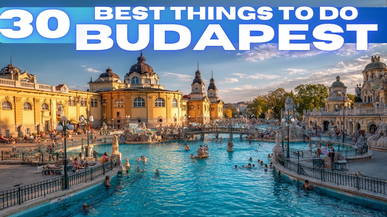 Best Things To Do in Budapest Hungary 2025 4K