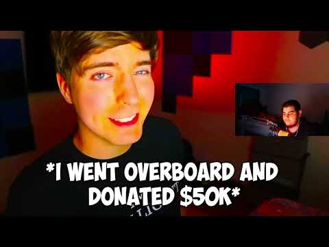 I donated $50,000 to Ninja - Fortnite (REACTION)
