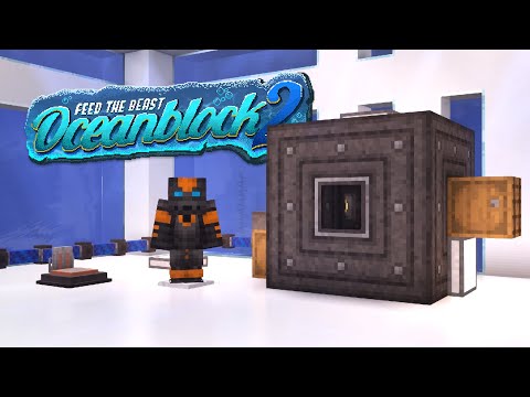 FTB OceanBlock 2 EP8 Deep DIVE with Pneumatic Armor