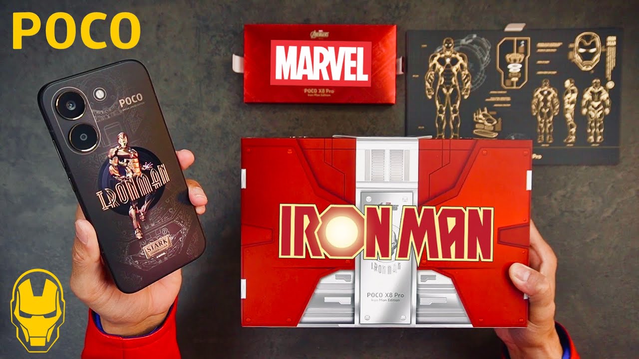5,9jtan.. WOW!! POCO X8 PRO - Iron Man Avengers Edition