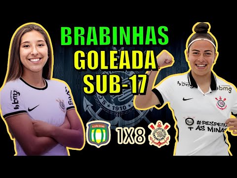 🚨  GOLEADA ! CORINTHIANS (8)  X SÃO CAETANO (1) -  SUB-17 FEMININO 2023 ! CONFIRA !