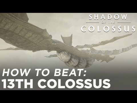 Shadow of the Colossus PS4 - 13th Colossus Boss Fight Guide