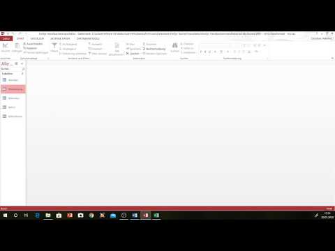 Creating Access tables - Creating tables - simply explained
