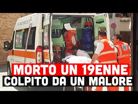 19ENNE COLPITO DA IMPROVVISO MALORE MUORE IN UMBRIA: IL CORDOGLIO DEL SINDACO