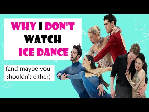 Glitter and Gold? Why I DON'T WATCH Ice Dance (as an FS fan) | Figure Skating Criticism