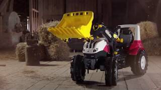 Rolly Toys Farmtrac Steyr 6300 Terrus CTV s predným nakladačom, od 3 do 8 rokov