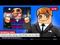 ROBLOX CRAZY GUY GOES INTO TOWN DOING CRAZY THINGS He S So Crazy
