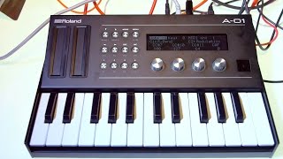 Video thumbnail for Roland A-01 - NAMM 2016 by Sound On Sound magazine