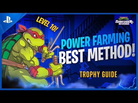 TMNT: Shredders Revenge No Need For Mutagen Trophy Guide Easiest Possible Way To Max Each Character!
