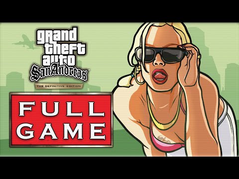 GTA SAN ANDREAS DEFINITIVE EDITION Gameplay Walkthrough FULL GAME - No Commentary (ALL MISSIONS) PC