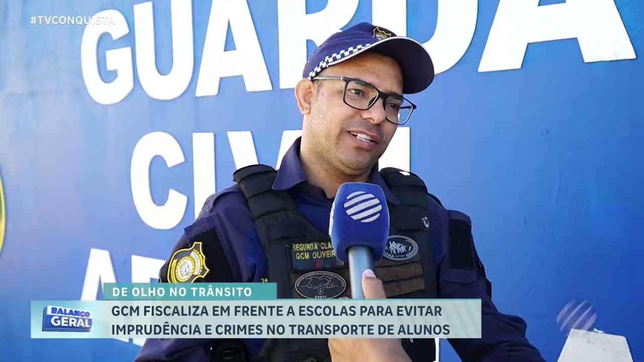 GCM intensifica fiscalização de trânsito em frente às escolas de LRV