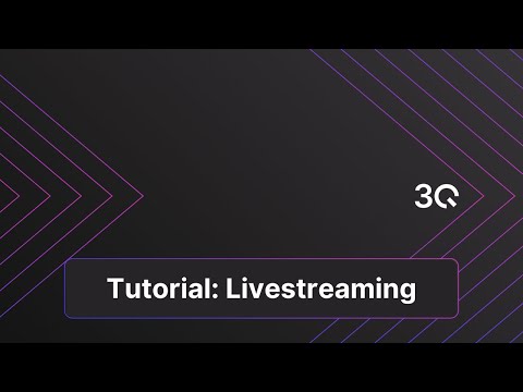 3Q Tutorial: Einführung Livestream