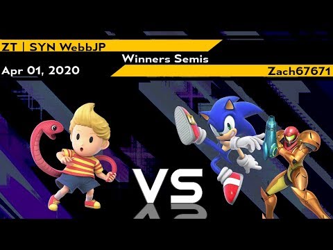 [Smash Ultimate] XeNOwifi 3 (W.Semis) - ZT | SYN WebbJP vs Zach67671