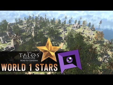 The Talos Principle: Road to Gehenna DLC - Part 5: World 1 Stars