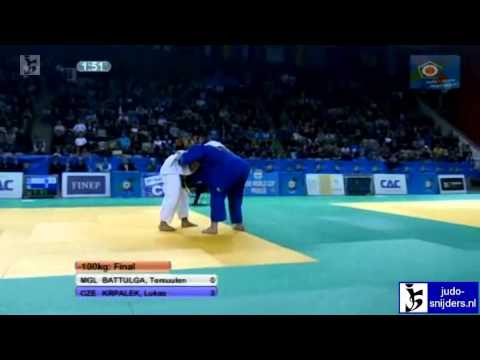 Temuulen Battulga (MGL) - Lukas Krpalek (CZE) [-100kg] final