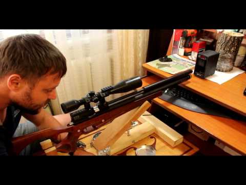 Отстрел в хронограф PCP Jager 5,5 Пули JSB Diabolo 1,175. Смотрим плато