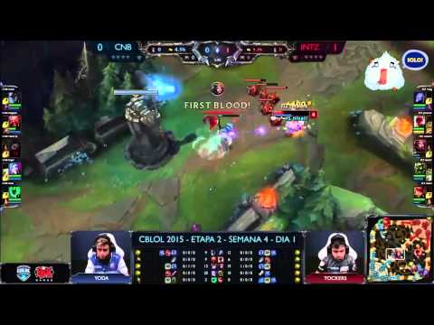 INTZ x CNB - CBLoL 2015 S2 - W4D1 - Best of 2
