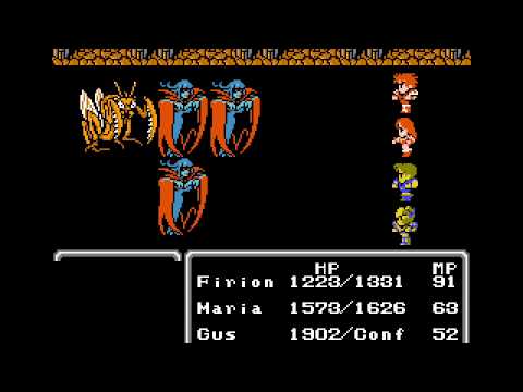 Final Fantasy II (NES) (Walkthrough) (Part 10/13) (English Translated)