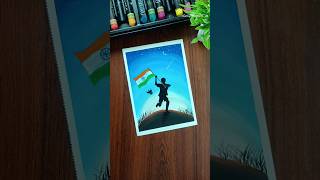 🇮🇳INDEPENDENCE DAY Drawing l Oil pastel Tutorial