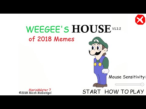 My 4th Baldi's Basics Mod - Weegee's House of 2018 Memes