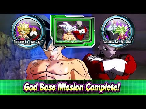 How to Beat ALL Tournament of Power Saga: God Boss Difficulty Stages | Super Dragon Ball Heroes