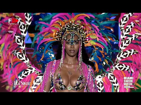 LILA NIKOLE Art Hearts Fashion Swim 2022 Miami - Fashion Channel