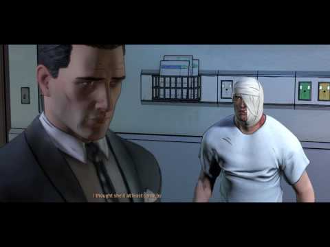 Batman episode 3 visiting Harvey at the hospital