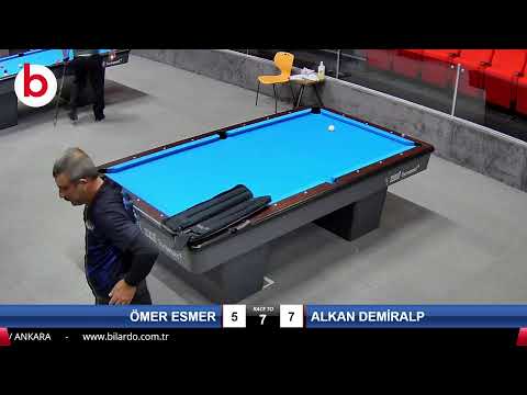 ÖMER ESMER & ALKAN DEMİRALP Bilardo Maçı - 