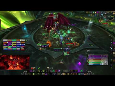 Heroic Kil'jaeden Best Pull (intermission phase), Tomb of Sargeras, Destruction Warlock PoV