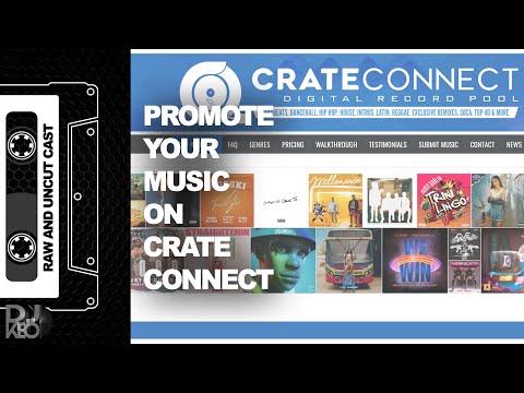 Record Pool Crate Connect is looking for your Remixes Edits Bootlegs and Re-Drums