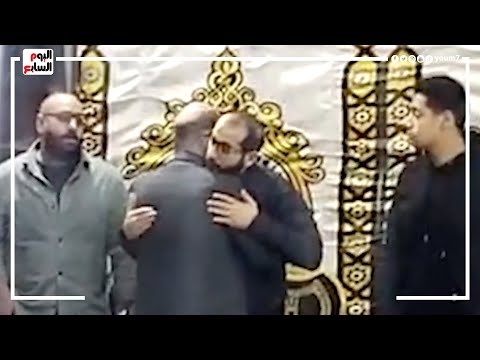 نجوم الفن يقدمون واجب العزاء فى شقيق الفنان أحمد حلمى ببنها