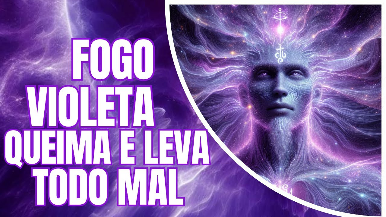 Decreto Cósmico: Eu Sou um Ser de Fogo Violeta