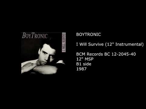 BOYTRONIC - I Will Survive (12'' Instrumental) - 1987