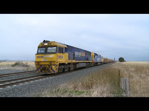 2MA5 Pacific National Container Train (18/1/2021) - PoathTV Australian Railways