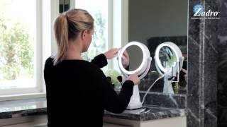 Product video: Zadro Max Bright Sunlight Vanity Mirror 10X/1X