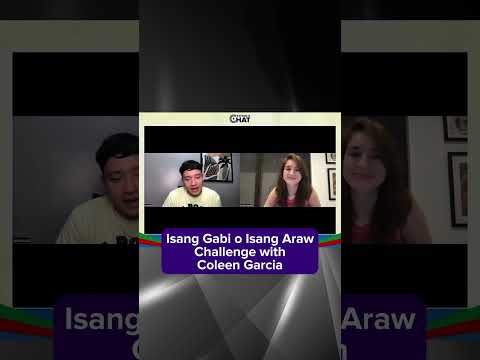 Isang Gabi o Isang Araw Challenge with Coleen Garcia Kapamilya Shorts