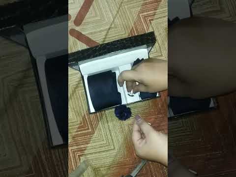 Infinity Silk Necktie Set with Pocket Square Navy