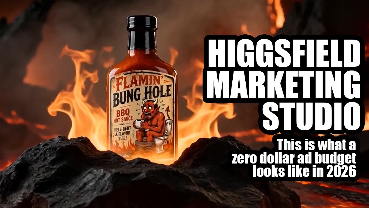 Higgsfield Marketing Studio: This Is What a $0 Ad Budget Looks Like in 2026