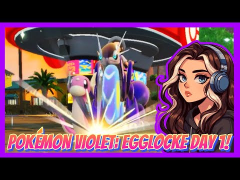 Pokemon Violet Egglocke Day 1! | Pokemon Scarlet & Violet