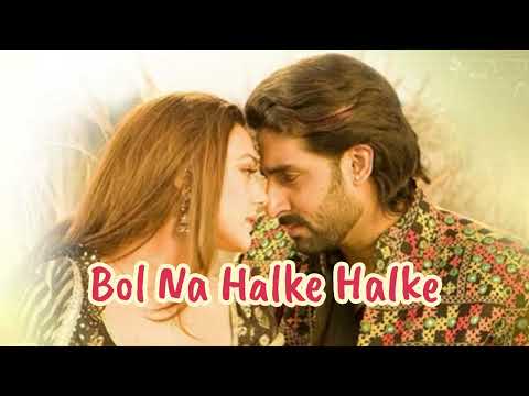 Bol Na Halke Halke - Karaoke Lower scale