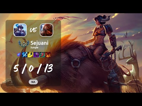 Sejuani Jungle vs Gragas - NA Challenger Patch 13.12