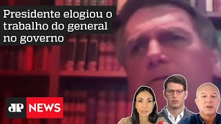 Bolsonaro confirma o nome de Braga Netto como candidato a vice