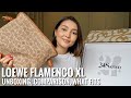 LOEWE FLAMENCO XL UNBOXING, REVIEW, COMPARISON BETWEEN MEDIUM AND XL, FIRST IMPRESSION, WHAT FITS