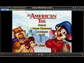 An American Tail Balto 2007 DVD Menu Walkthrough