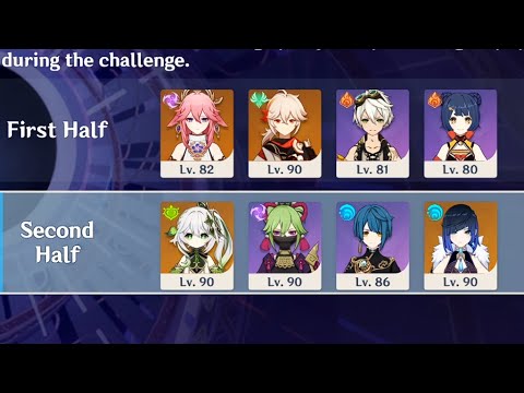 New Spiral Abyss 4.1 Floor 12 (9 Stars) C0 Yae Miko & C0 Nahida Hyperbloom  - Genshin Impact 4.1