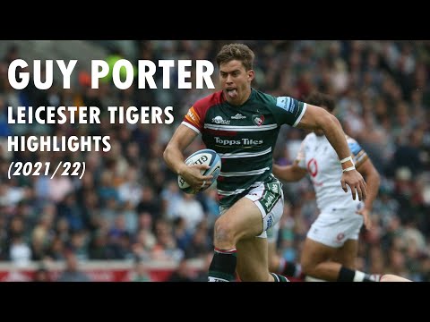 Guy Porter - Leicester Tigers Rugby Highlights (2021/22)