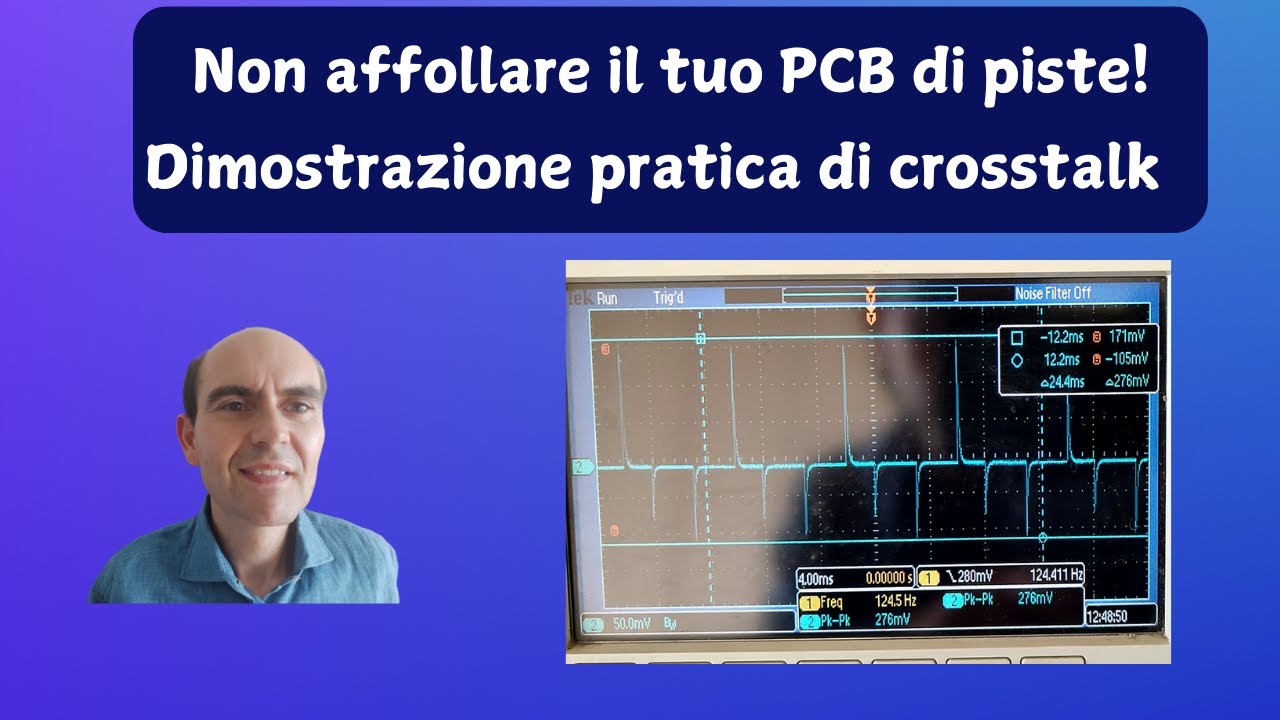 Non affollare di piste il tuo circuito stampato! Dimostrazione pratica di crosstalk