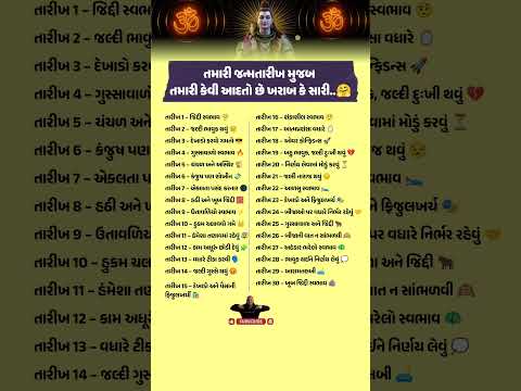તમારી કેવી આદતો છે ખરાબ કે સારી #shorts #shortvideo #જનરલ_નોલેજ #જાણવાજેવું #જાણકારી #gujaratishorts