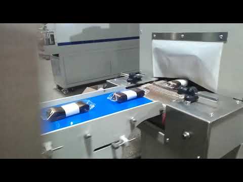Cooking paper shrink wrapping packaging packing machine